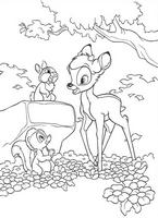 kolorowanki Bambi Disney malowanki do wydruku numer 13